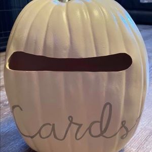 Pumpkin Card Holder